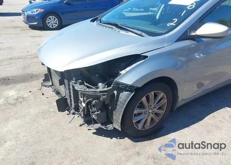 2015 Hyundai Elantra Se z USA, uszkodzony, nr VIN KMHDH4AE3FU320812